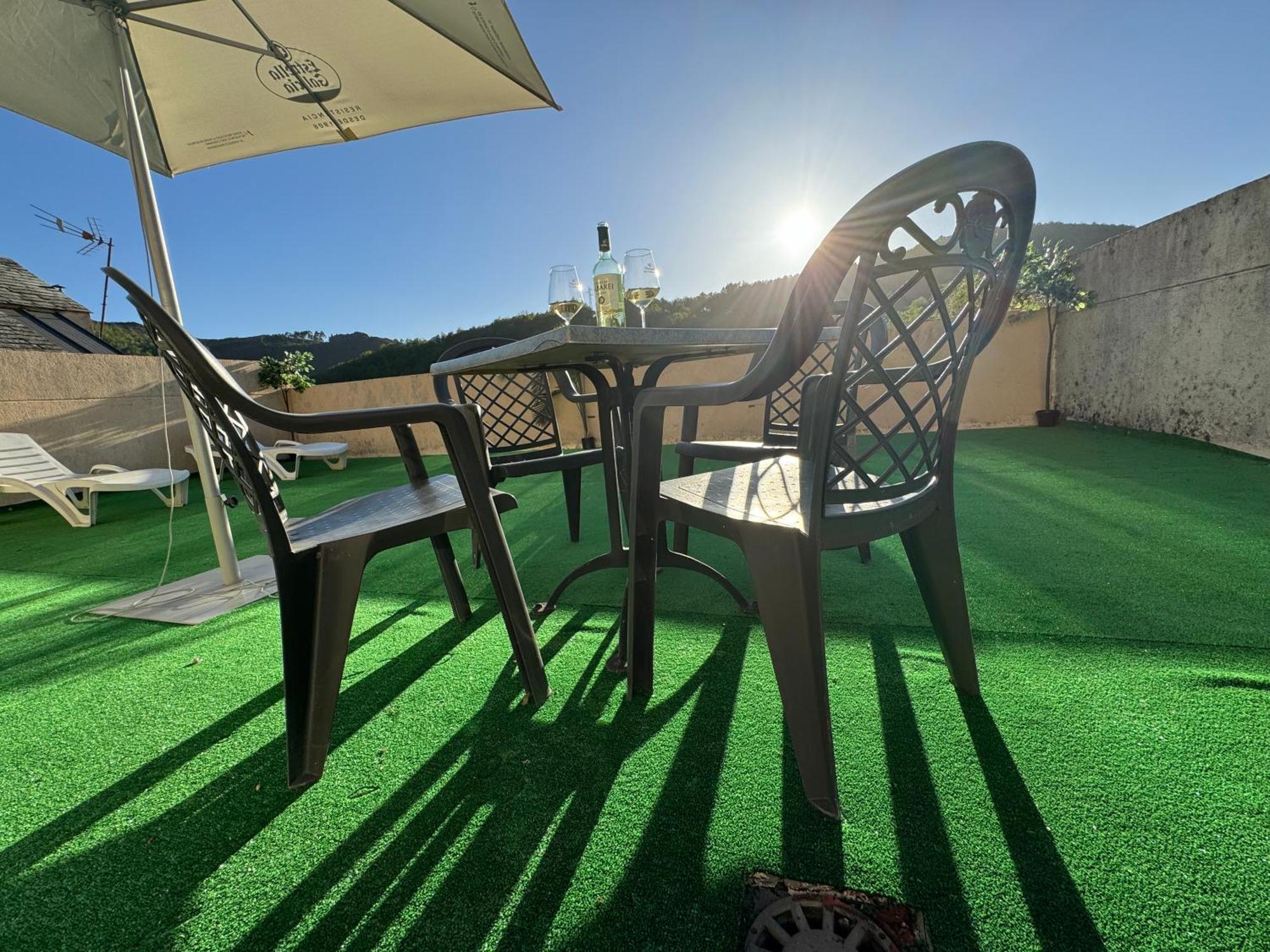 Triacastela Sunset Terrace Lejlighed Eksteriør billede